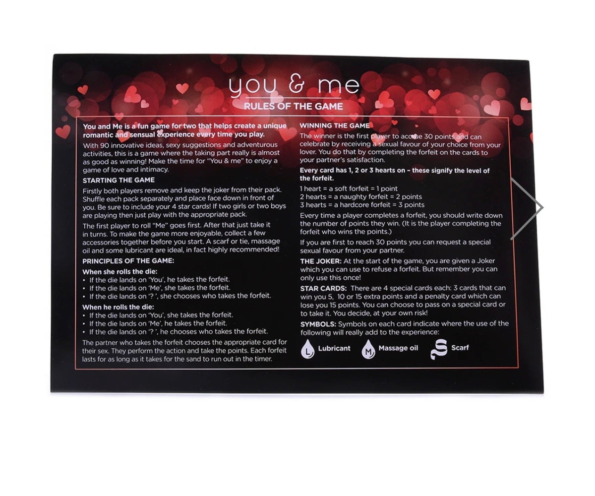 You & Me Game Of Love & Intimacy – Uncensored Lace